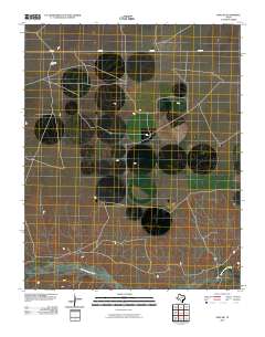 King SW 2010 topographic map thumbnail
