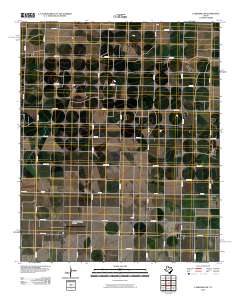 Lazbuddie SW 2010 topographic map thumbnail