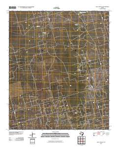 Lazy X Ranch 2010 topographic map thumbnail