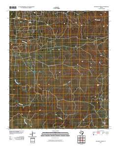 Maverick Creek 2010 topographic map thumbnail