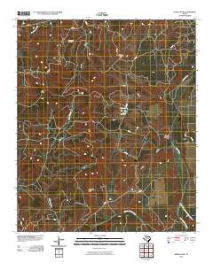 Kiowa Peak 2010 topographic map thumbnail