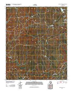 Kiowa Peak NE 2010 topographic map thumbnail