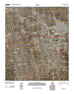 Monahans 2010 topographic map thumbnail