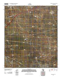Monahans SE 2010 topographic map thumbnail