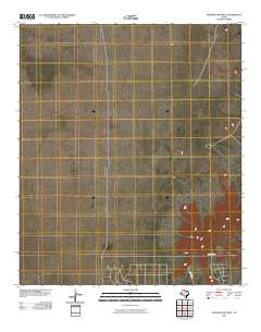 Nations East Well 2010 topographic map thumbnail