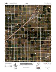 Oklahoma Lane 2010 topographic map thumbnail