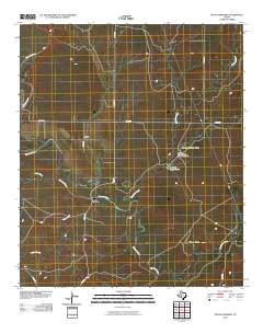 Pecan Crossing 2010 topographic map thumbnail