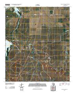 Pecan Station 2010 topographic map thumbnail