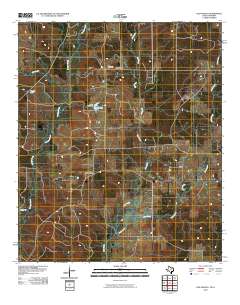 Old Panola 2010 topographic map thumbnail