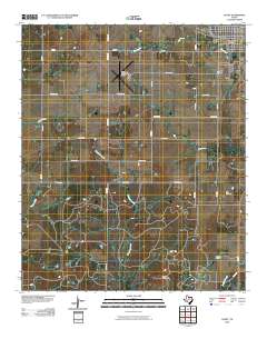 Olney 2010 topographic map thumbnail