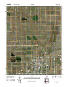 Perryton 2010 topographic map thumbnail