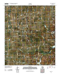 Purley 2010 topographic map thumbnail