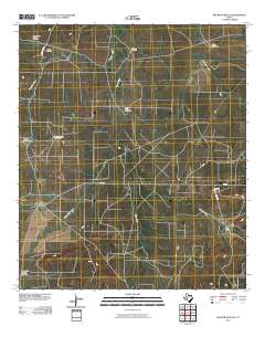 Rocker B Ranch 2010 topographic map thumbnail