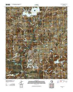 Quitman 2010 topographic map thumbnail