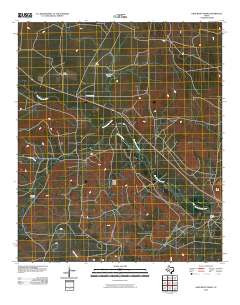 Sand Bluff Draw 2010 topographic map thumbnail