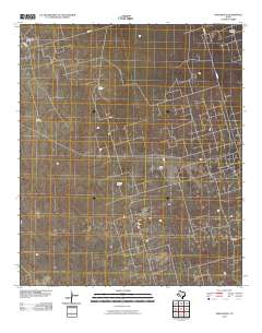 Sand Ranch 2010 topographic map thumbnail