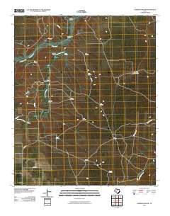 Sanders Hollow 2010 topographic map thumbnail
