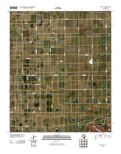 Ralls SE 2010 topographic map thumbnail