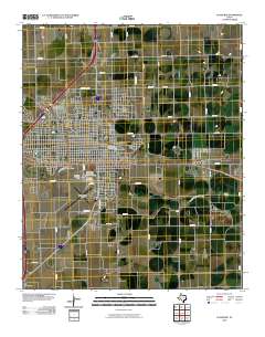 Plainview 2010 topographic map thumbnail