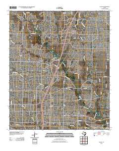 Plano 2010 topographic map thumbnail