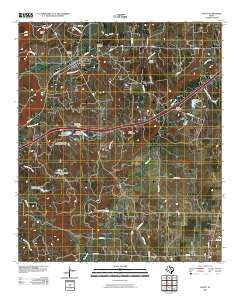 Santo 2010 topographic map thumbnail