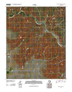 Pleasant Creek 2010 topographic map thumbnail
