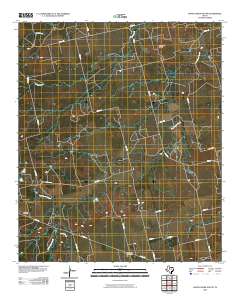 Raven Creek South 2010 topographic map thumbnail