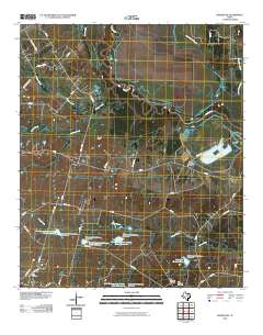 Rosser SW 2010 topographic map thumbnail
