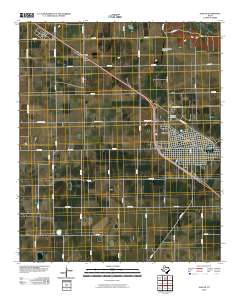 Slaton 2010 topographic map thumbnail