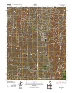Skellytown 2010 topographic map thumbnail