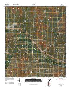 Sterling City 2010 topographic map thumbnail