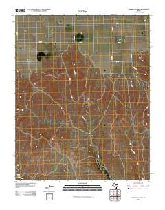 Stinnett Station 2010 topographic map thumbnail