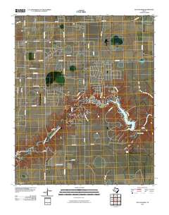 The Palisades 2010 topographic map thumbnail