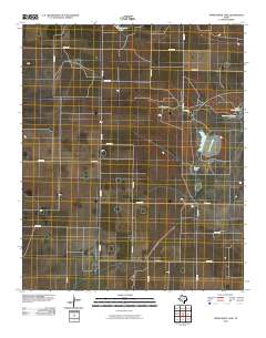 Upper White Lake 2010 topographic map thumbnail