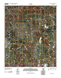 Strawn East 2010 topographic map thumbnail