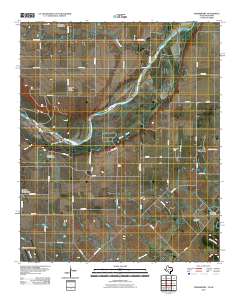 Thornberry 2010 topographic map thumbnail