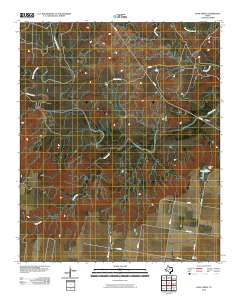 Soap Creek 2010 topographic map thumbnail