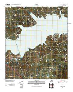 Streetman 2010 topographic map thumbnail
