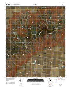 Vera 2010 topographic map thumbnail