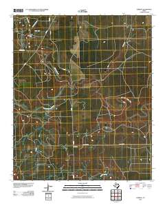 Verbena 2010 topographic map thumbnail