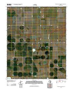Sourdough Creek NW 2010 topographic map thumbnail