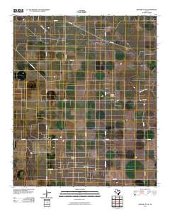 Denver City SE 2010 topographic map thumbnail
