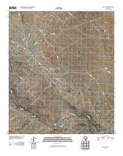 Mentone 2010 topographic map thumbnail