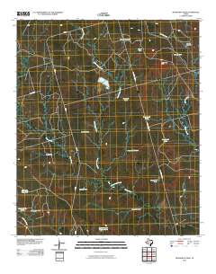 Mushaway Peak 2010 topographic map thumbnail