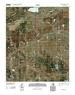 Sulphur Bluff 2010 topographic map thumbnail