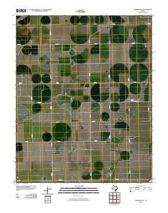 Spearman NE 2010 topographic map thumbnail