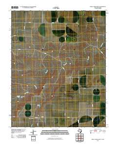 Frisco Creek West 2010 topographic map thumbnail