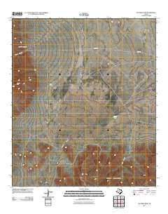 Victorio Peak 2011 topographic map thumbnail