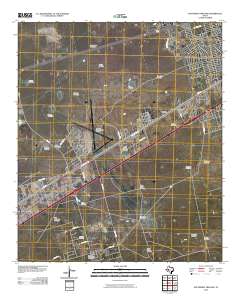 Southwest Midland 2010 topographic map thumbnail