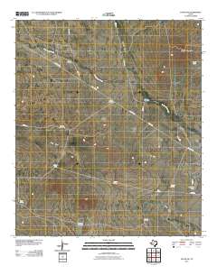Toyah NW 2010 topographic map thumbnail
